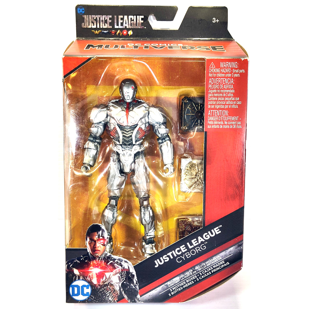 DC Comics Multiverse JUSTICE LEAGUE CYBORG 6" Figure, New, See Pics/Descr.